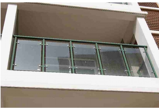 Modern Hardware Balustrade Handrail Post Steel Stair Glass Handrail Stair Railing Glass Aluminum Balustrade