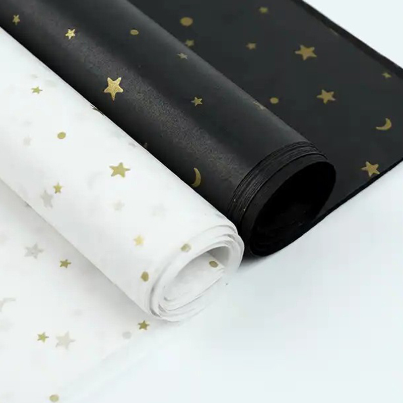 wholesale custom printed tissue wrapping paper for trending products packaging clothes wrapping tissue paper promotions