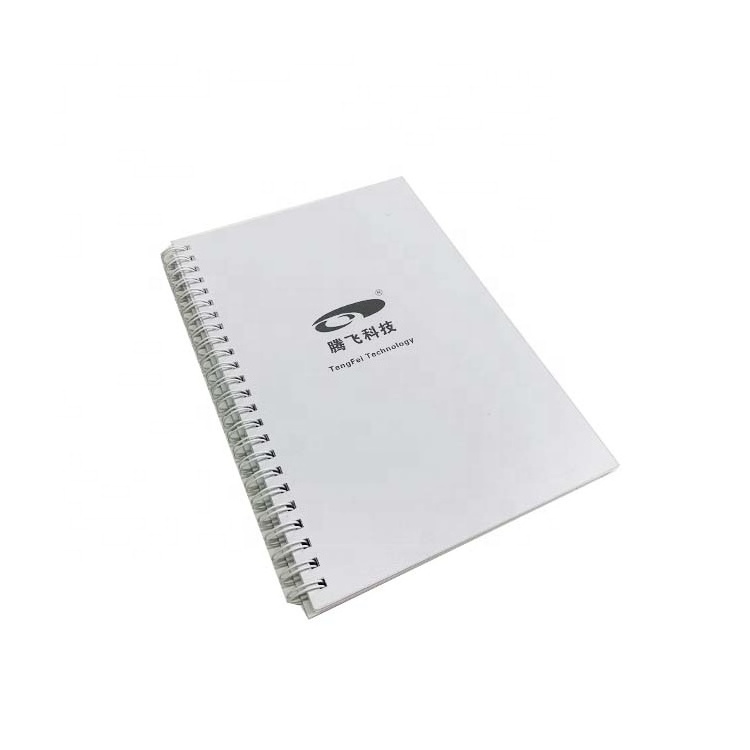 Custom simple storage school supplies planner stationary spiral notebook