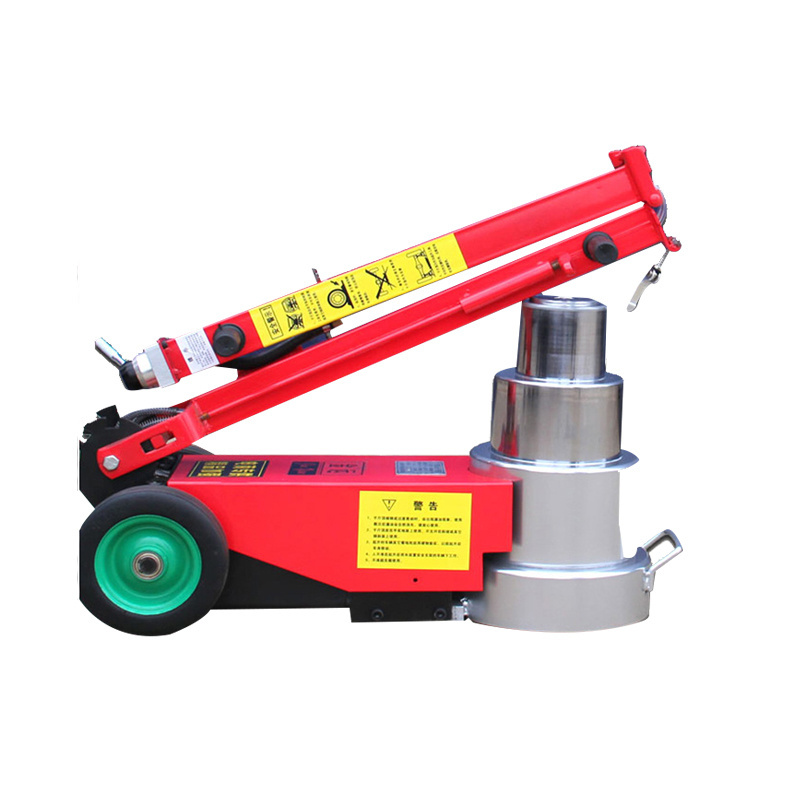 Low profile 8 ton air pneumatic hydraulic long ram jack 70 tons 50 ton hydraulic truck air jack