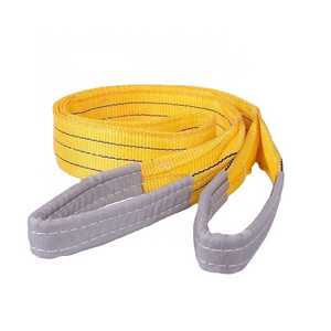 Zhizhen textile tape lifting slings crane flat polyester webbing belt