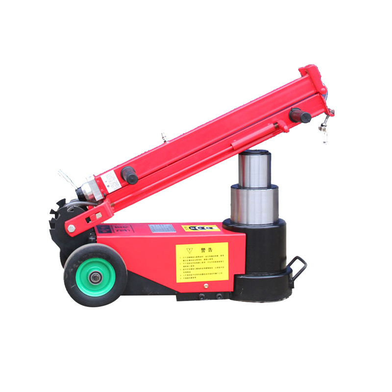 Low profile 8 ton air pneumatic hydraulic long ram jack 70 tons 50 ton hydraulic truck air jack