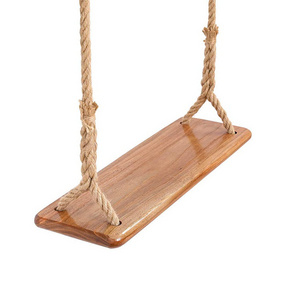 Tree Swing Seat Hanging Wooden Tree Swings for Outdoor Garden