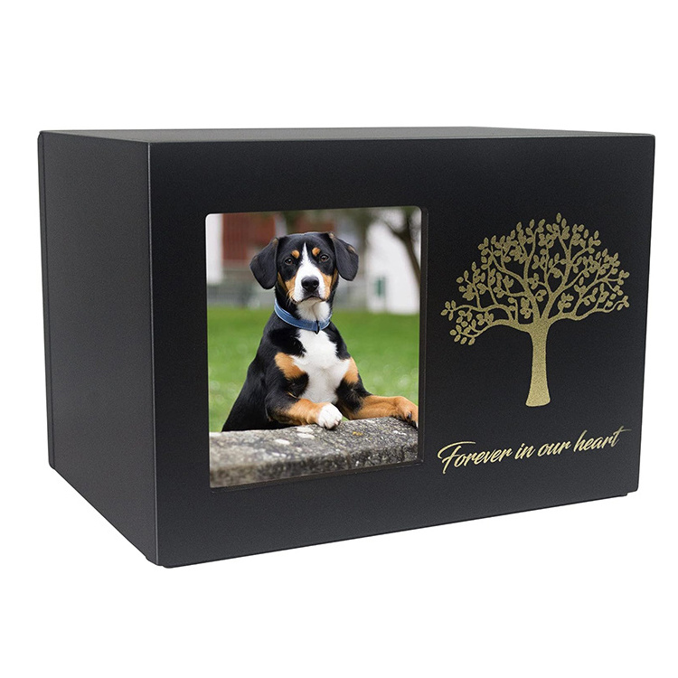 Wooden Pet Cremation Urns Pet Memorial Urns Ashes Cremation Urns for Pet