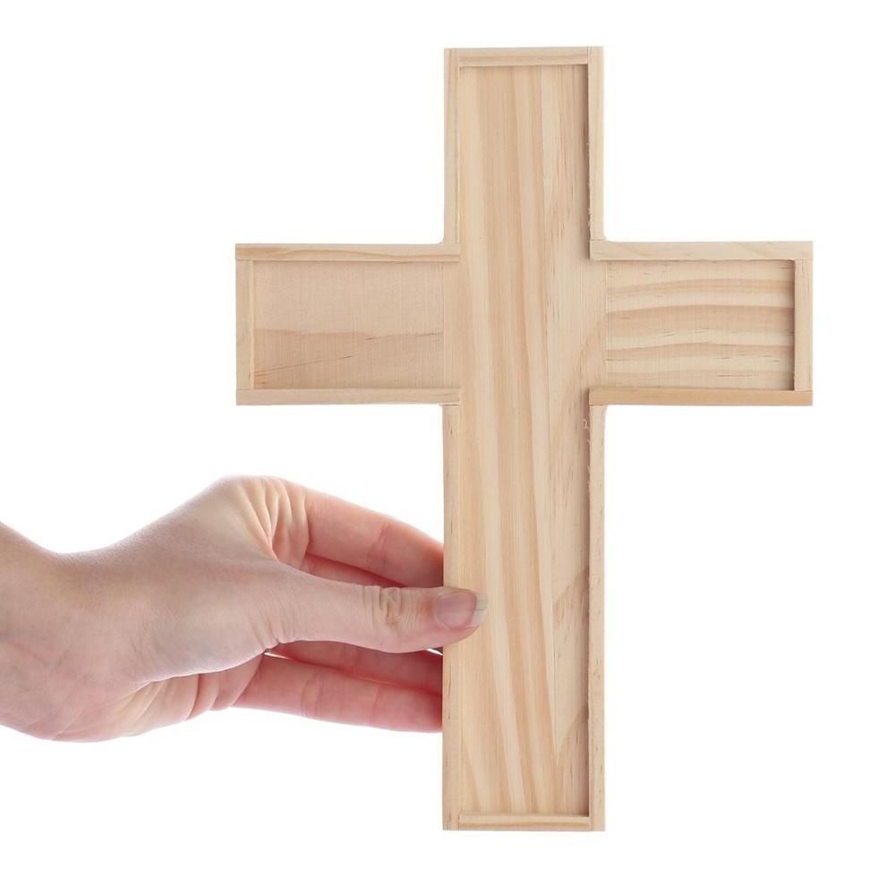 Unfinished Wooden Crosses for Painting DIY Crafting