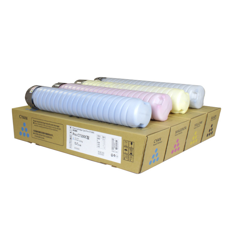 Compatible Ricoh  C7110  C7100 copier toner cartridge PROC9100 C9110 C751 C651  printer toner ricoh copier spare parts