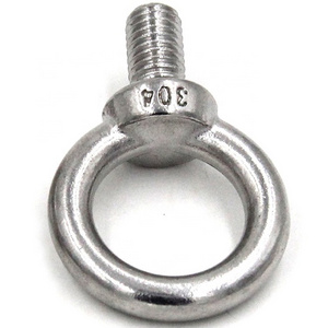 Metal Lifting Eye Bolt Lifting Swivel Eye Bolts Ring DIN580 Stainless steel