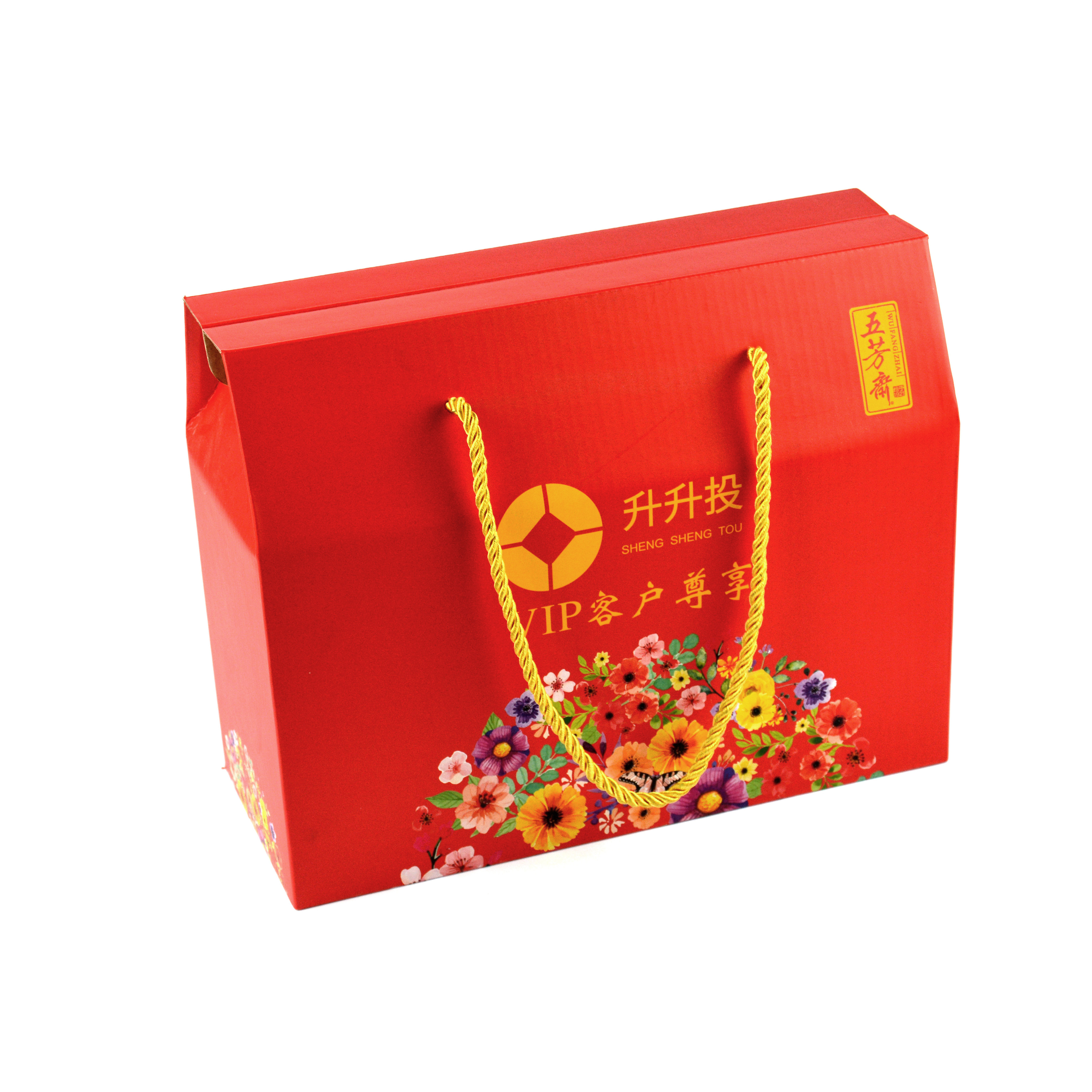 custom-made Free Design Packaging Durable and heavy fruit Banana Apple carton gift paper box with your logo