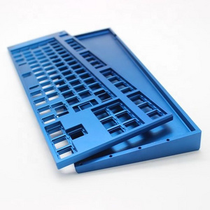 OEM custom precision cnc metal aluminium mechanical keyboard case kit