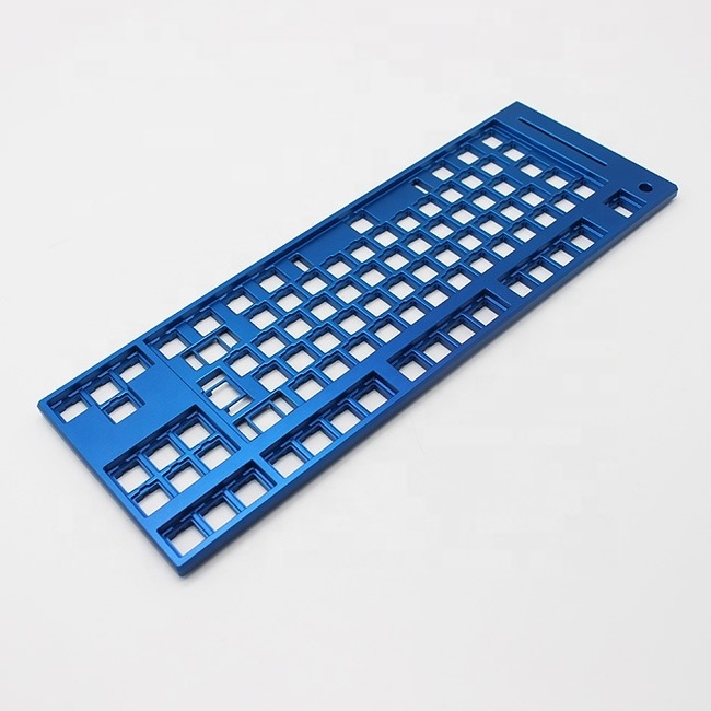 OEM custom precision cnc metal aluminium mechanical keyboard case kit