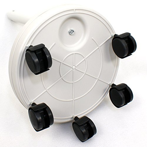 Facial Magnifying Lamp 5x Diopter LED Magnifier Light with Rolling Floor Stand Beauty Salon lamp