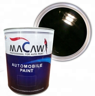 2K Jet black  car paint  high gloss clear  coat fast dry thinner quick hardener  car paint