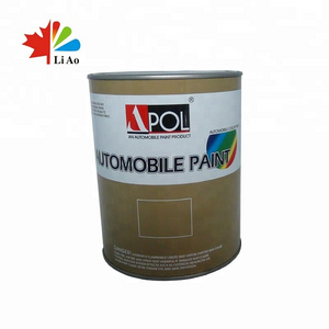 Good Covering Polyurethane Car  Paint 2K Color Super Power White Car  Paint