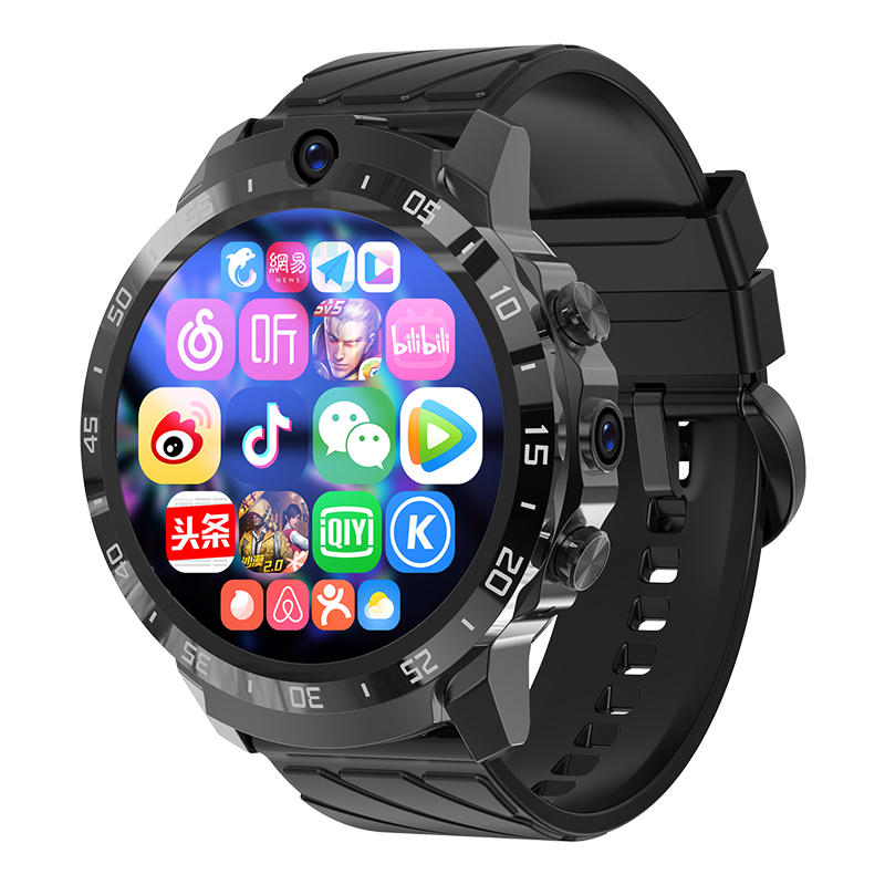 Made in China 4GB+64GB GPS Sport Blood Oxygen 4G Dual Camera Android Smart Watch