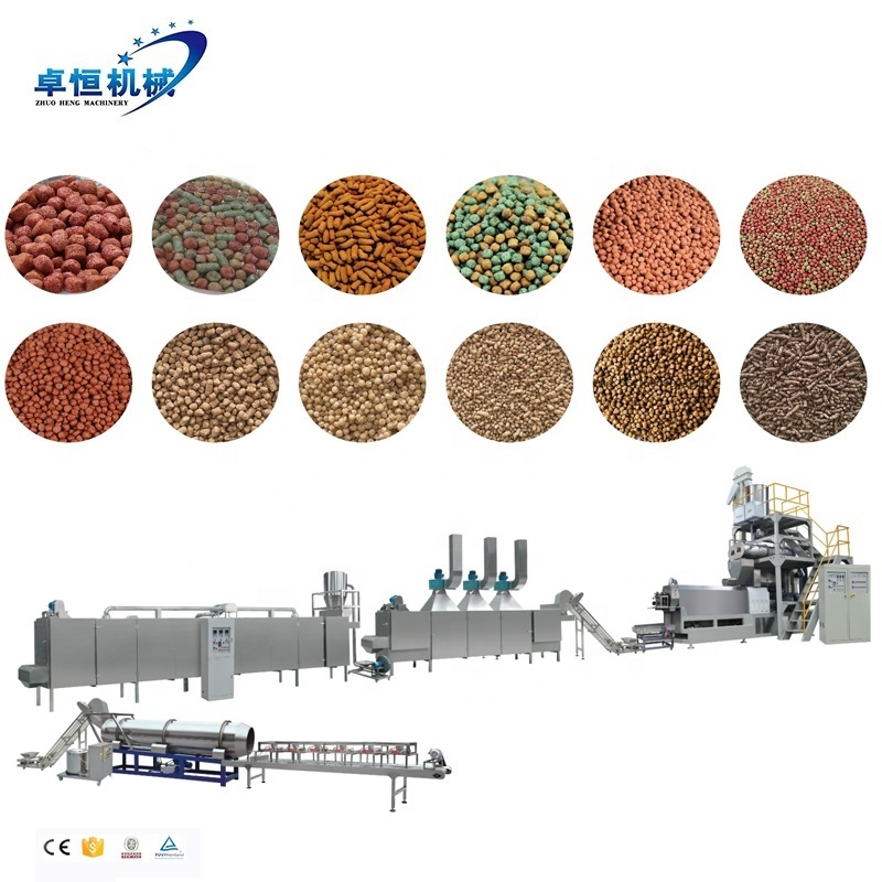 High Quality Dog pet Food Extruder making Machine line