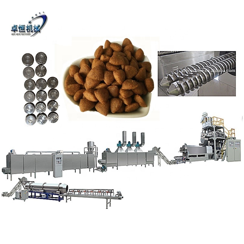 pet fish food processing plant equipment machine for dog fish cat pet food making equipment