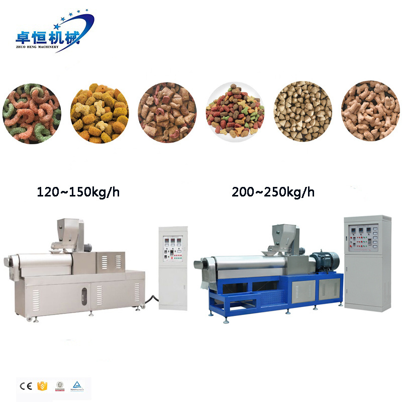 High Quality Dog pet Food Extruder making Machine line