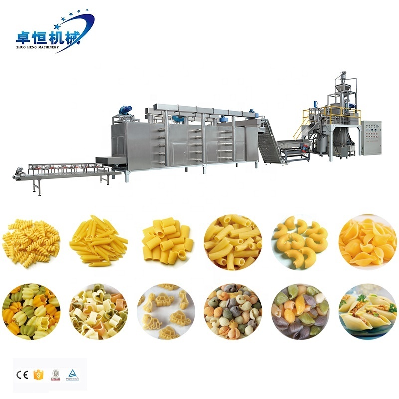 High Efficiency Stainless Steel Automatic macaron pasta Spaghetti making  equipment machine