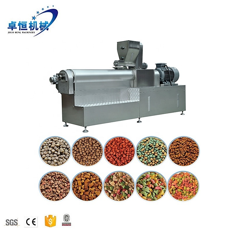 pet fish food processing plant equipment machine for dog fish cat pet food making equipment