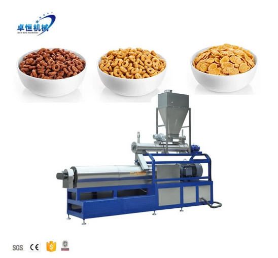 Sweet /roasting corn flakes machines making factory