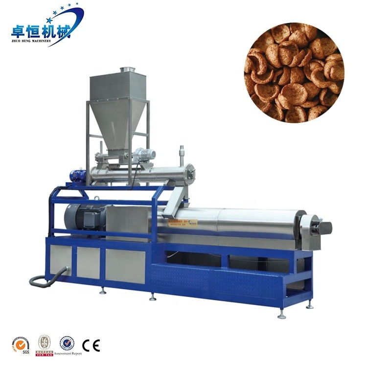 Extruded Dry Pet Dog Cat Food Treats Pellet Make Wet Production Line Machines Line Wooden Case Customised Multifunctional 3000