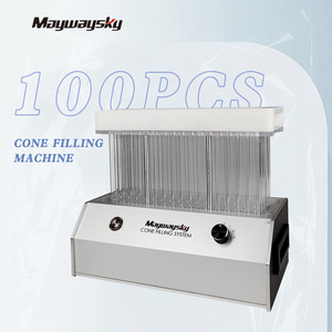 Maywaysky Cone Rolling Machine For 109mm King Size 1 Gram Filling Machine Knockbox