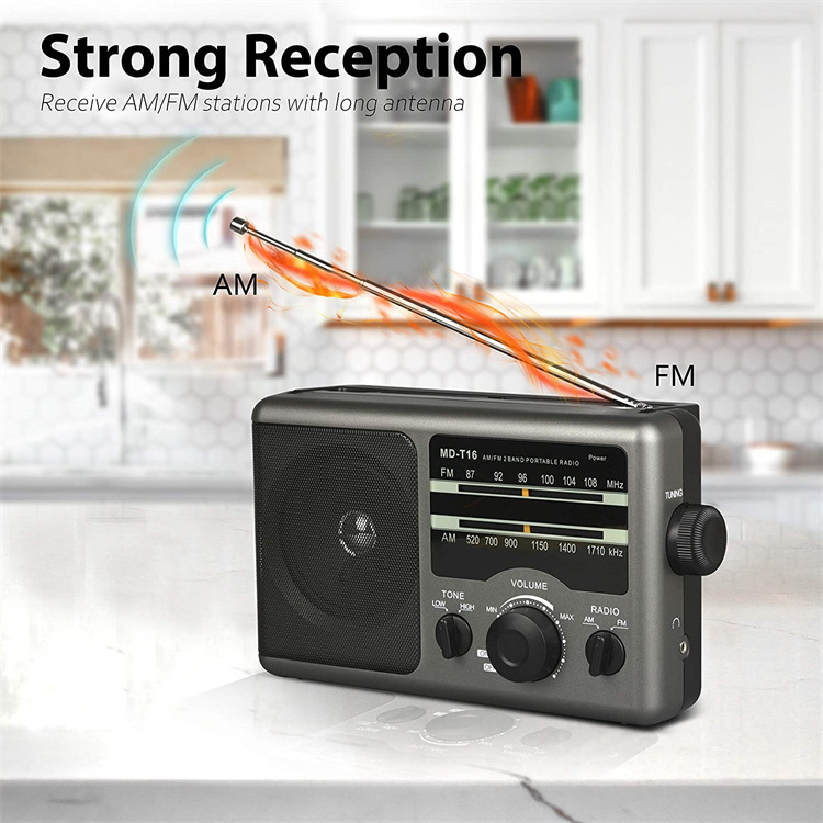 Cheap Retro Hand Strap Portable Am Fm Home Digital Radio