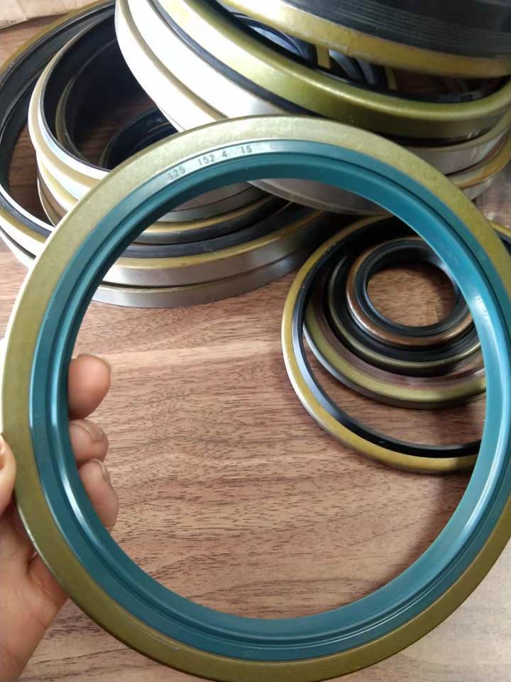 Wheel hub oil seal 125*152.4*15 OEM 0019973847 KACO NBR wholesale blue metal frame seal for Benz automobile rubber o ring seals