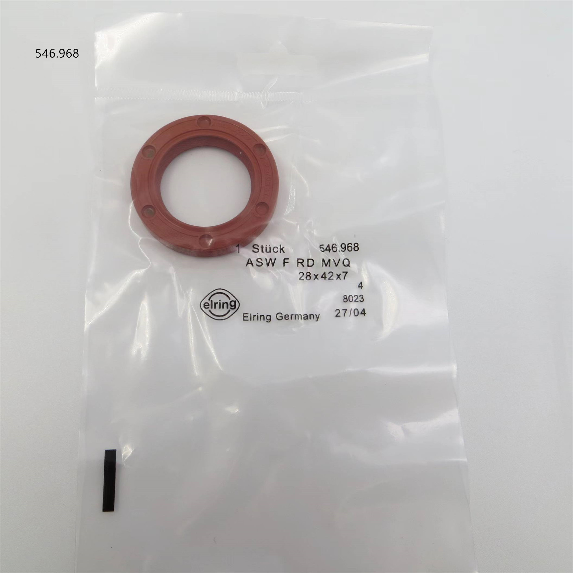 Crankshaft front oil seal for Volkswagen rubber o ring seals 546.968 NBR car engine seal for Auto part LADA BA3 2108 28*42*7