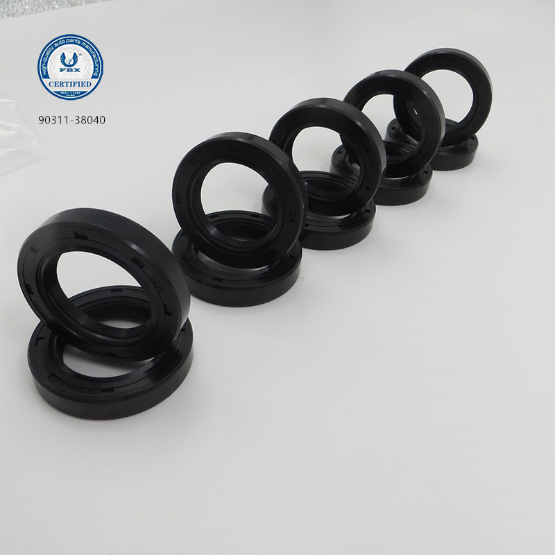 Auto parts OE 90311-38040 Automotive Gearbox Oil Seal car Engine DOHC/SOHC Transmission seal Rubber o ring Seals HTC 38*58*11