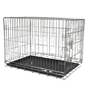 910*600*690mm Collapsible Metal Large Dog Cage Metal Kennels, Stackable Dog Cages For Large Dog, Wholesale Dog Crate