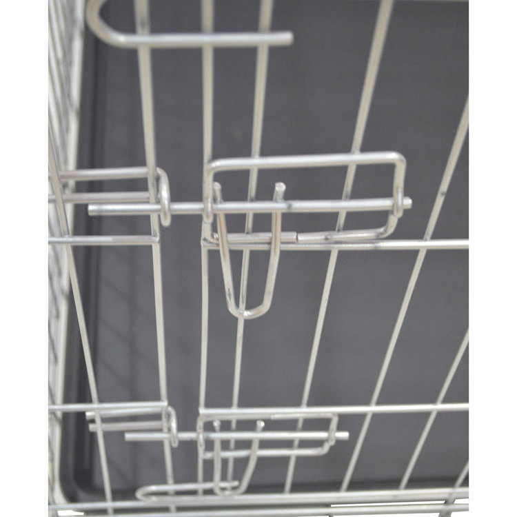 910*600*690mm Collapsible Metal Large Dog Cage Metal Kennels, Stackable Dog Cages For Large Dog, Wholesale Dog Crate