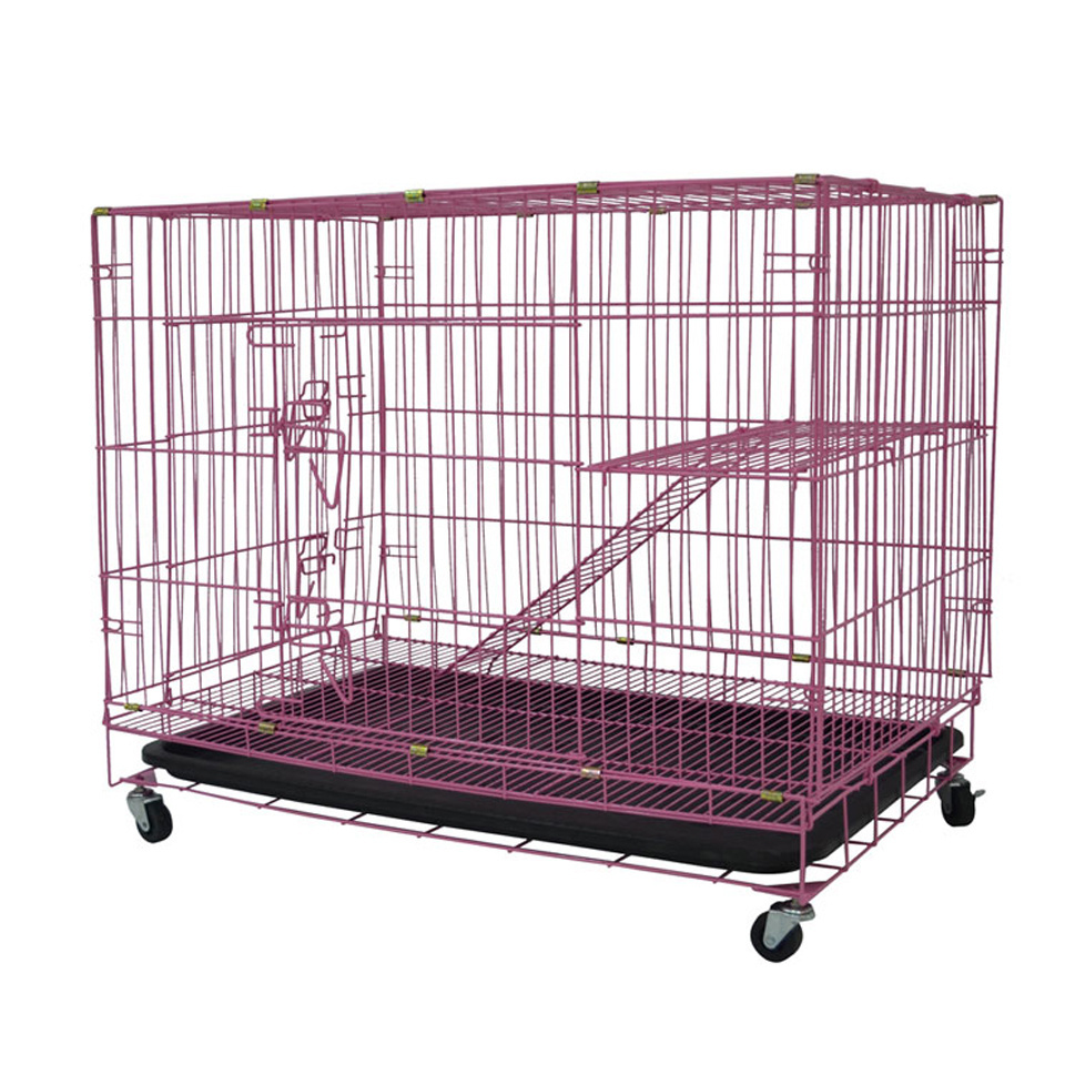 Big wire cat boarding cage for sale cheap MHC002