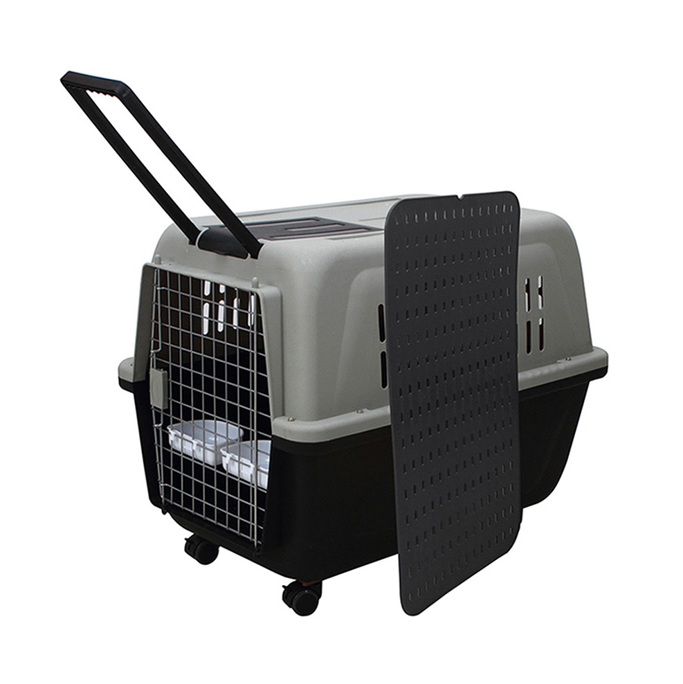 2020 New Design large Dog Travel Crate / Airline Approved Pet carriers & Crates