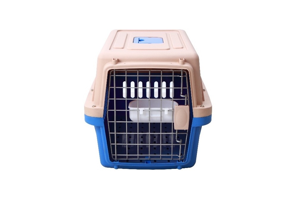 Professional Double Plastic Designer Small Dog Cages Crates Dog Kennels