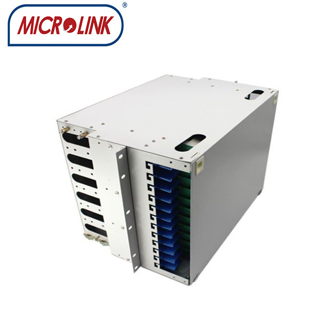 19 inch Rack Mount ODF 144 core Optical Distribution Frame ODF 144 port optic fiber patch panel