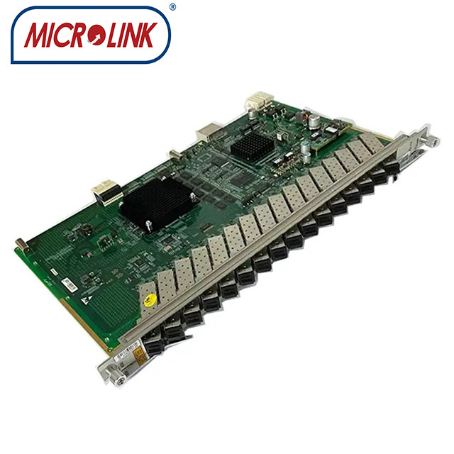 New Genuine   GTGH  16 Ports GPON Service Board with B+ C+ C++ SFP Modules for OLT C320 C300 OLT