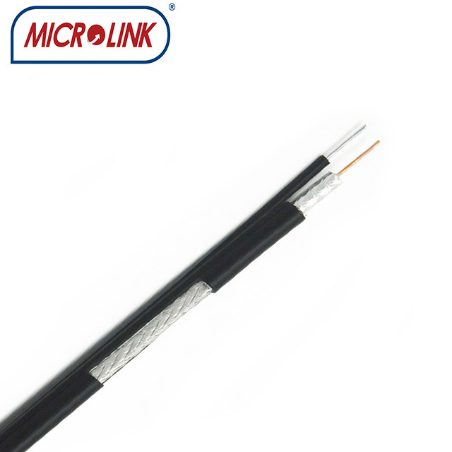 superior quality  rg11 tri shield  coaxial cable with messenger wire