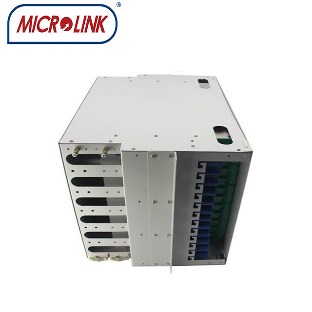 19 inch Rack Mount ODF 144 core Optical Distribution Frame ODF 144 port optic fiber patch panel