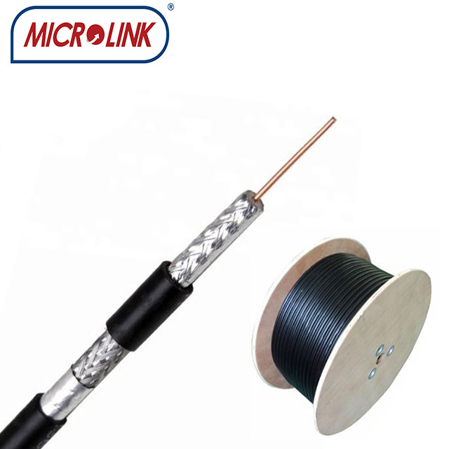 MICROLINK rg6  double/ triple/quad shield coaxial cable for digital tv antenna