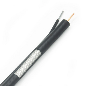 superior quality  rg11 tri shield  coaxial cable with messenger wire