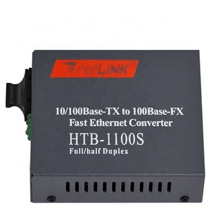 netlink HTB-1100 10/100/1000Mbps Multi-Mode Duplex Optic Fiber Transceiver  2KM Fiber Ethernet Media Converter