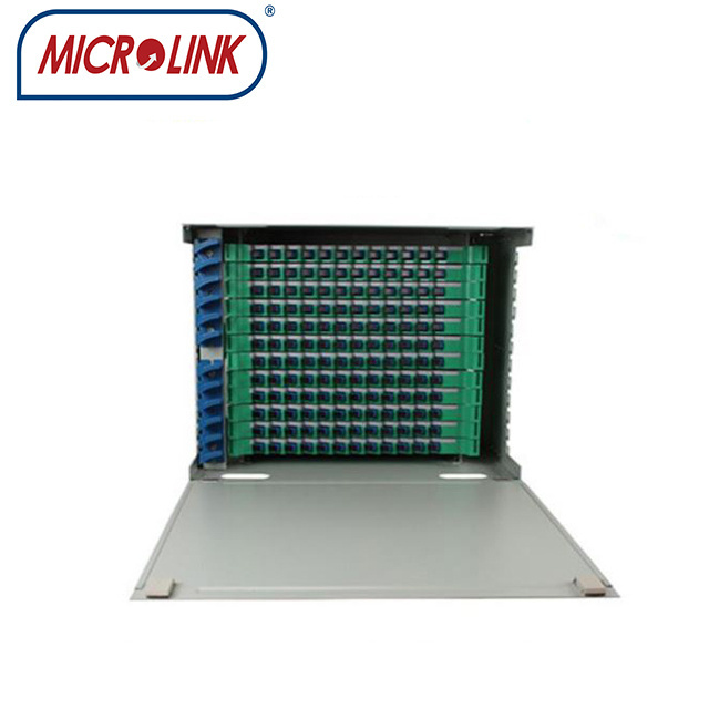 19 inch Rack Mount ODF 144 core Optical Distribution Frame ODF 144 port optic fiber patch panel