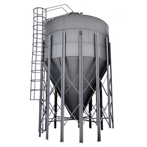 2022 Poultry farm 3 tons ~ 45tons small steel silo for chicken farm pig farm livestock feeding equipment