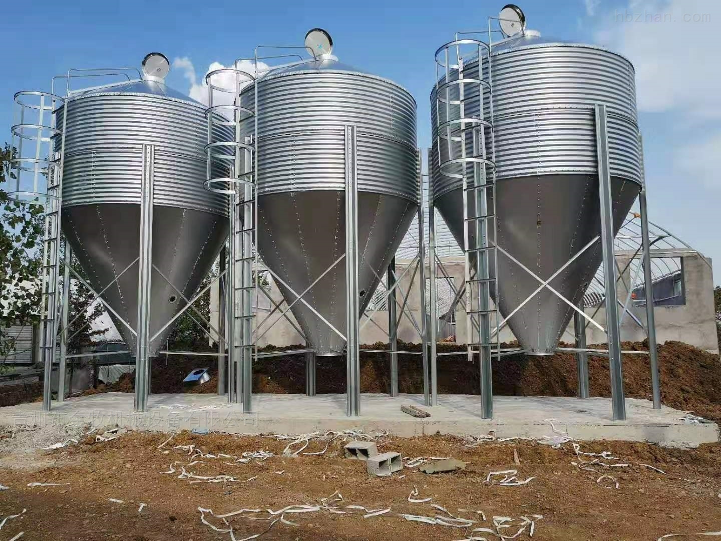 ZHMIT Factory direct sales of high-quality products small grain silos, galvanized sheet silos