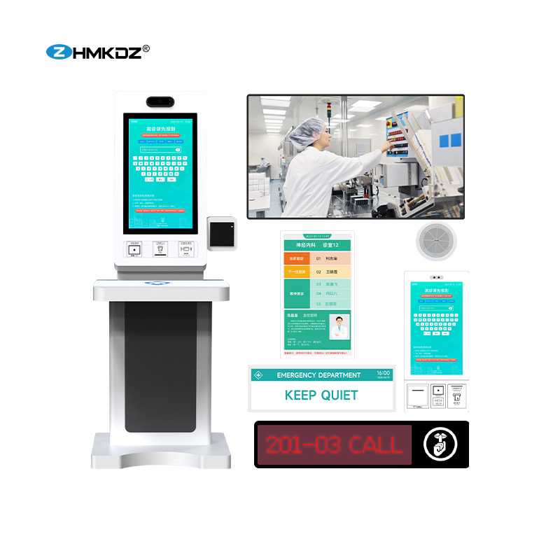 Hospital Calling Number Queuing Management Kiosk Queue System