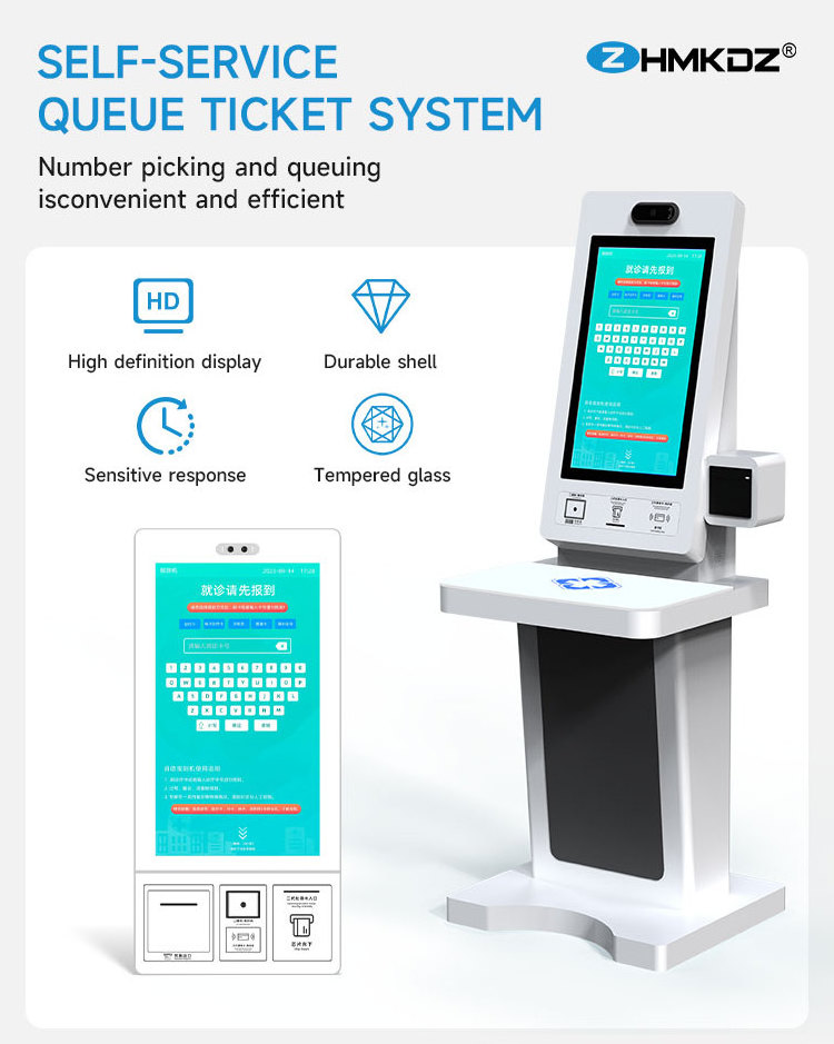 Hospital Calling Number Queuing Management Kiosk Queue System