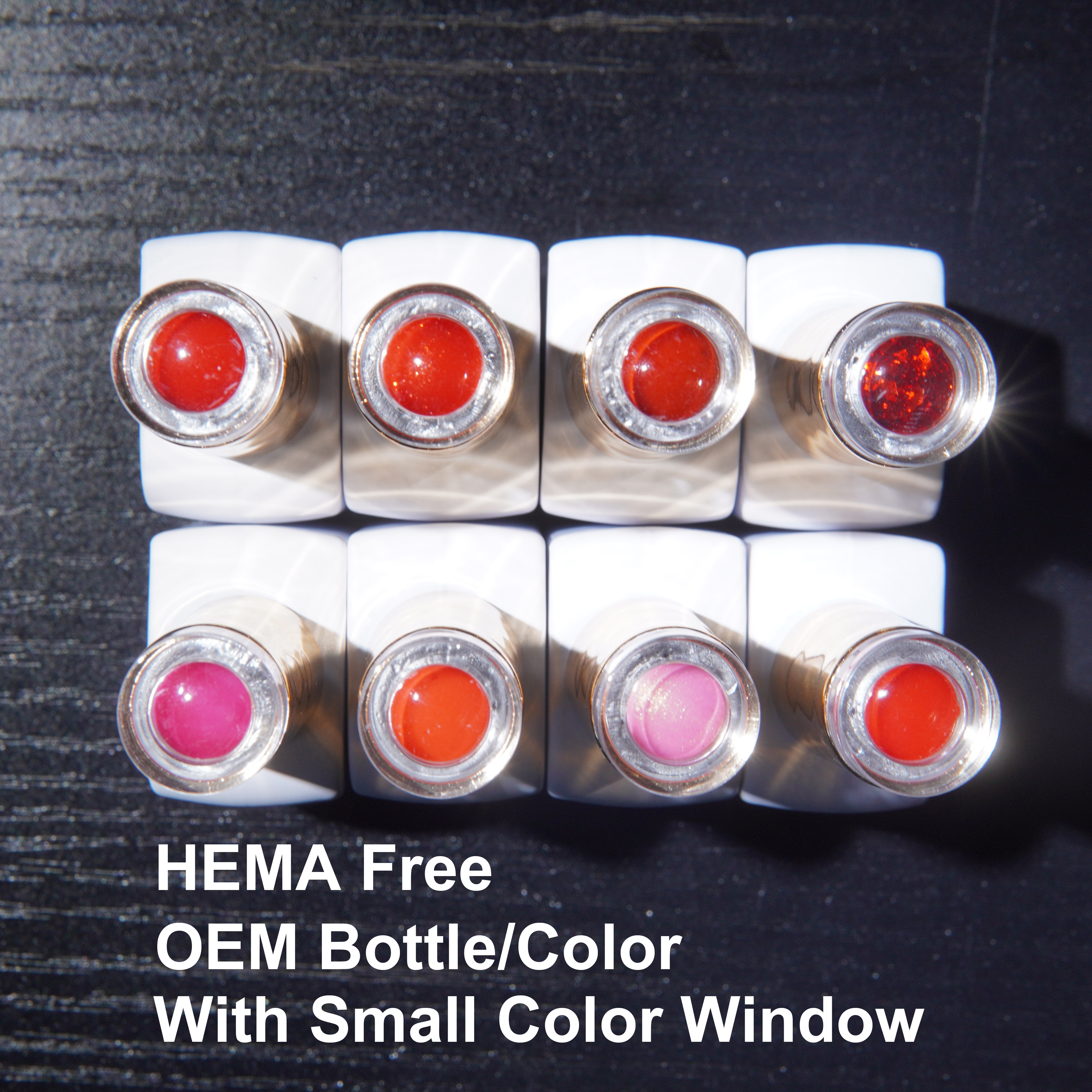 ZH Cosmetics Free Sample OEM your brand easily Gel Polish Nails Polish Colour Uv Gel