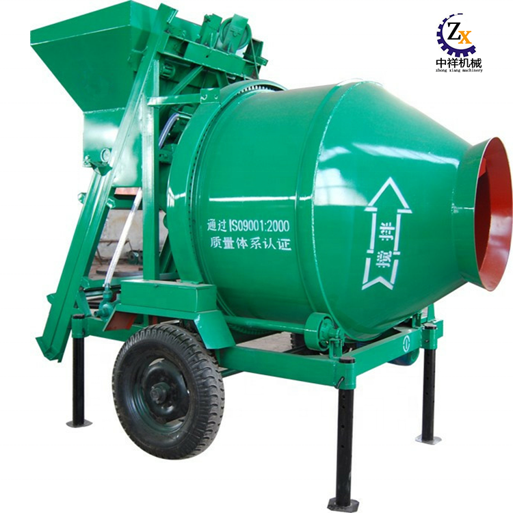 Trailer mounted towable 3 yard concrete mixer for sale