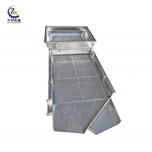 Food Industry Coffee Bean Boba Powder Mesh Sifter Sesame Seed Screening Machine Sieve Shaker Rotary Vibrating Screen